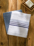 LC Waikiki Striped Cotton Face Towel 2 Pack 50x80 Cm